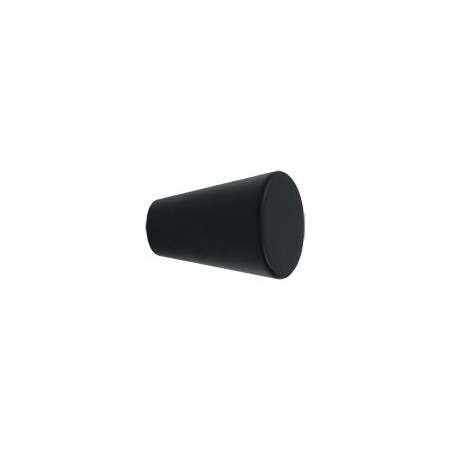 Deltana KC20U19 Cone Cabinet Knob Paint Black, 10PK KC20U19-XCP10